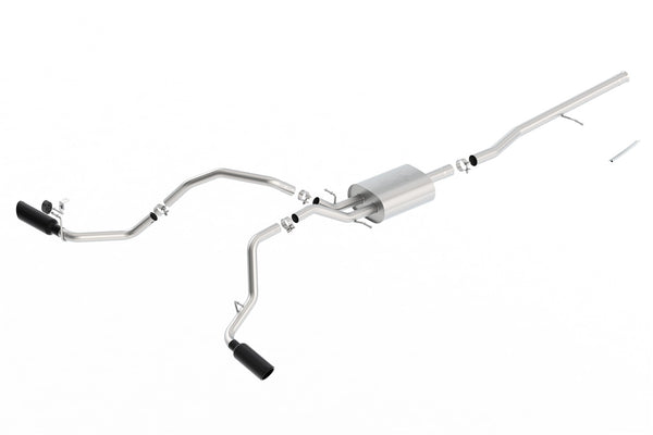 Borla Cat-Back Exhaust System - ATAK — 2014-2018 Chevrolet Silverado 1500 / GMC Sierra 1500 (140546BC)
