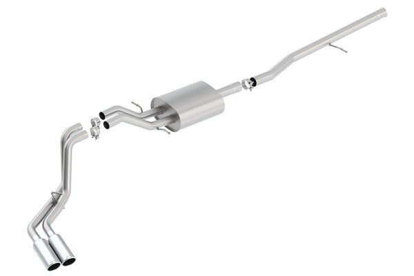 Borla Cat-Back Exhaust System - S-Type — 2014-2018 Chevrolet Silverado 1500 / GMC Sierra 1500 (140550)