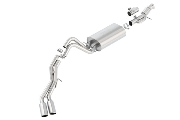 Borla Cat-Back Exhaust System - Touring — 2015-2020 Cadillac Escalade