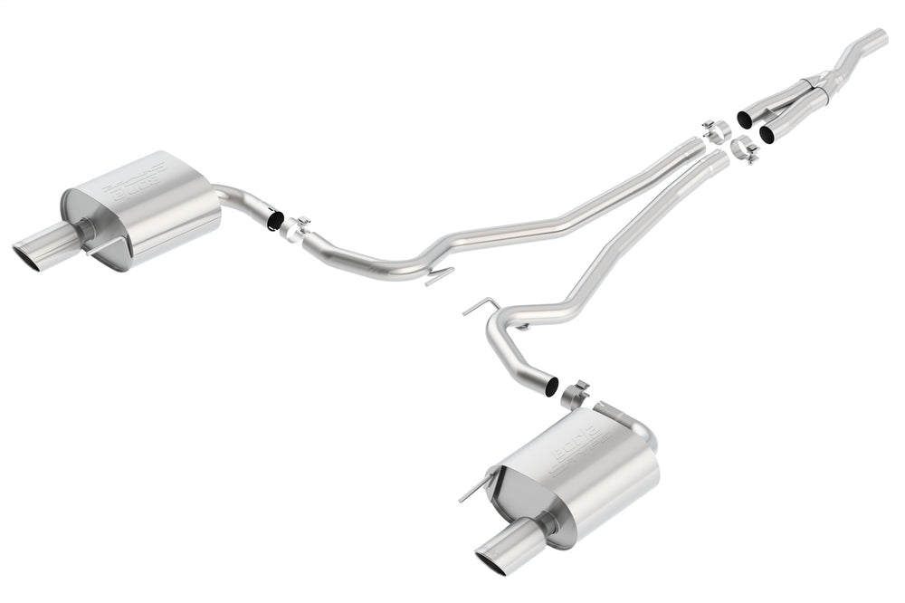 Borla Cat-Back Exhaust System - S-Type — 2015-2023 Ford Mustang