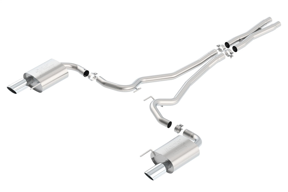 Borla Cat-Back Exhaust System - ATAK — 2015-2017 Ford Mustang