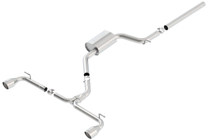Cat-Back Exhaust System - S-Type — Front (140597)