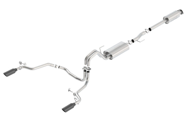 Borla Cat-Back Exhaust System - S-Type — 2015-2020 Ford F-150 (140615BC)