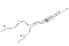 Borla Cat-Back Exhaust System - Touring — 2014-2021 Toyota Tundra