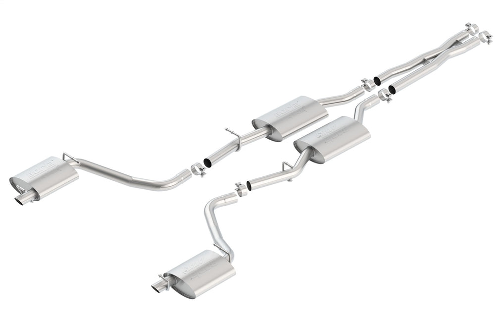 Borla Cat-Back Exhaust System - ATAK — 2015-2023 Dodge Challenger