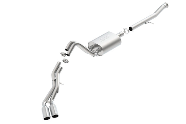 Borla Cat-Back Exhaust System - S-Type — 2015-2020 Cadillac Escalade, GMC Yukon, select trims (140653)