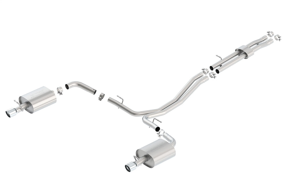 Borla Cat-Back Exhaust System - S-Type — 2013-2015 Ford Explorer