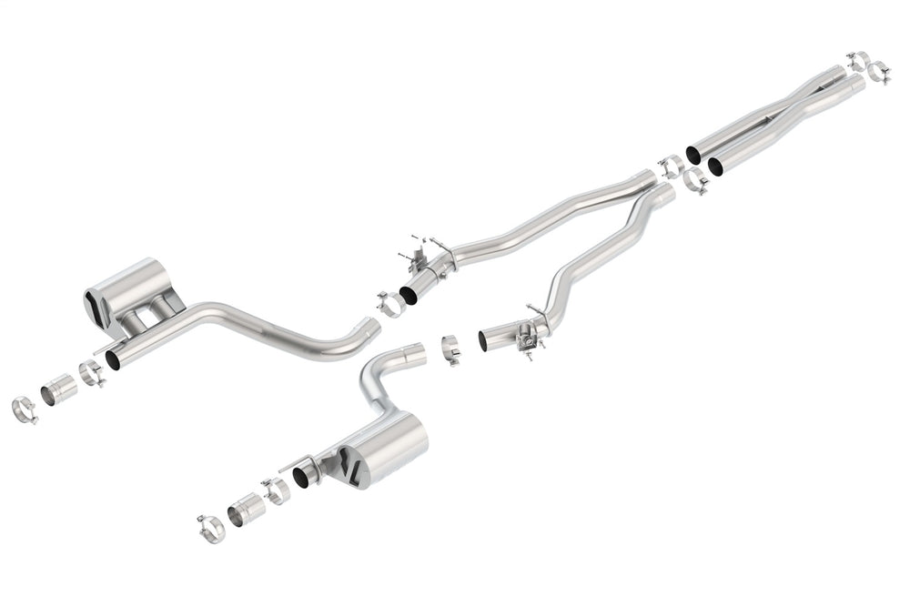 Borla Cat-Back Exhaust System - ATAK — 2015-2023 Dodge Charger