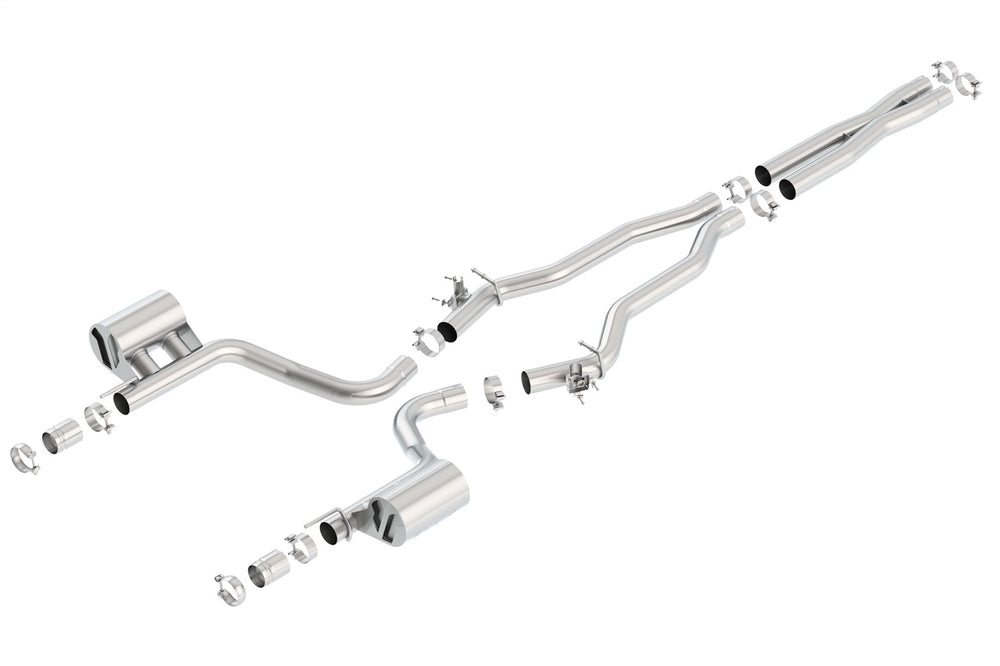 Borla Cat-Back Exhaust System - ATAK — 2015-2023 Dodge Charger