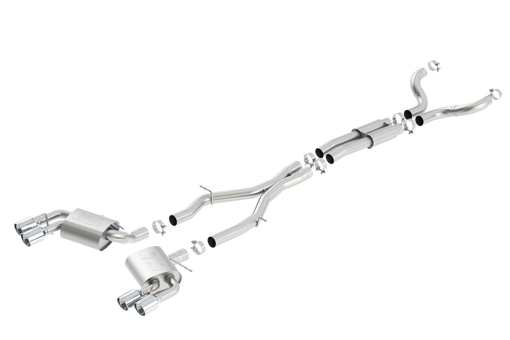 Borla Cat-Back Exhaust System - ATAK — 2016-2024 Chevrolet Camaro