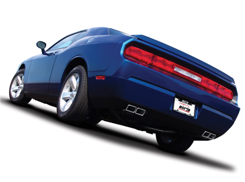 Borla Cat-Back Exhaust System - S-Type — 2.5" — 2009-2014 Dodge Challenger (140707)