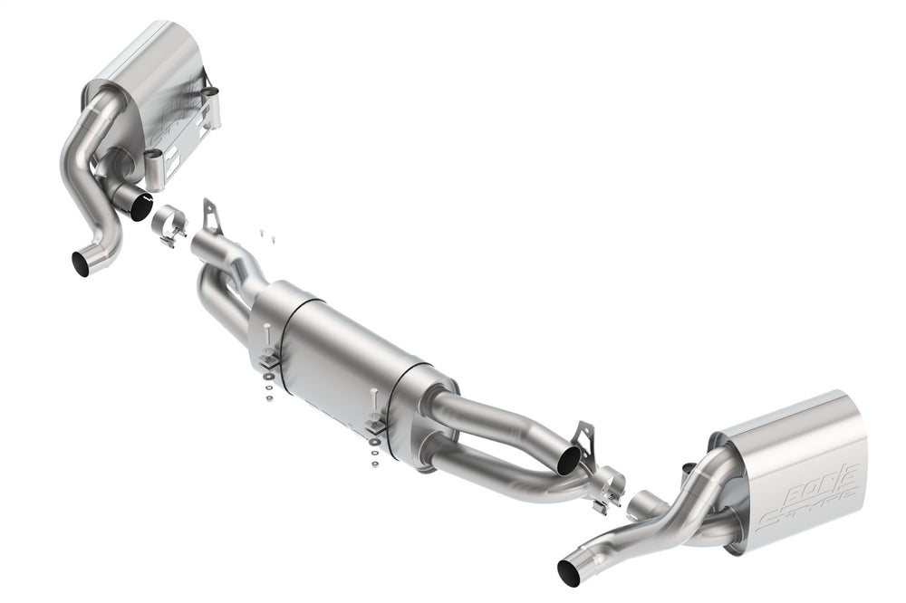 Borla Cat-Back Exhaust System - S-Type — 2013-2015 Porsche 911 (140710)