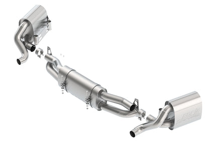 Cat-Back Exhaust System - S-Type — Rear (140710)