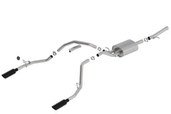 Borla Cat-Back Exhaust System - ATAK — 2014-2018 Chevrolet Silverado 1500 / GMC Sierra 1500 (140718BC)