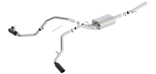 Borla Cat-Back Exhaust System - S-Type — 2014-2018 Chevrolet Silverado 1500 / GMC Sierra 1500 (140719BC)
