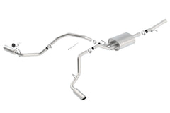 Borla Cat-Back Exhaust System - ATAK — 2014-2018 Chevrolet Silverado 1500 / GMC Sierra 1500 (140720)