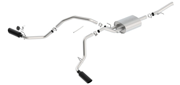 Borla Cat-Back Exhaust System - ATAK — 2014-2018 Chevrolet Silverado 1500 / GMC Sierra 1500 (140720BC)