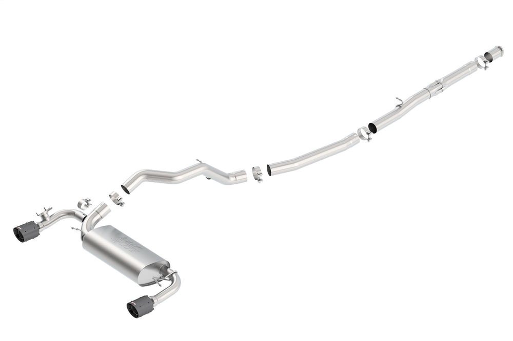Borla Cat-Back Exhaust System - ATAK — 2016-2018 Ford Focus