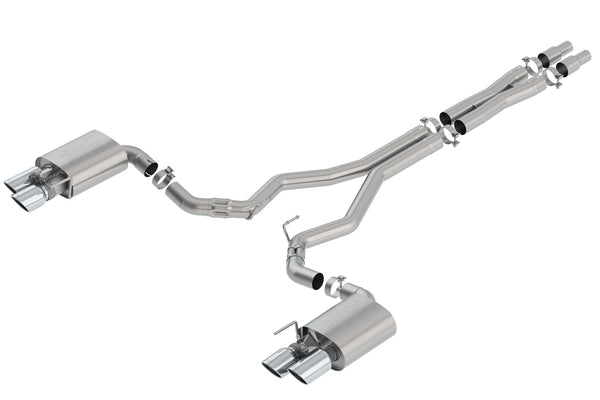 Borla Système d'échappement Cat-Back - ATAK — 2018-2023 Ford Mustang