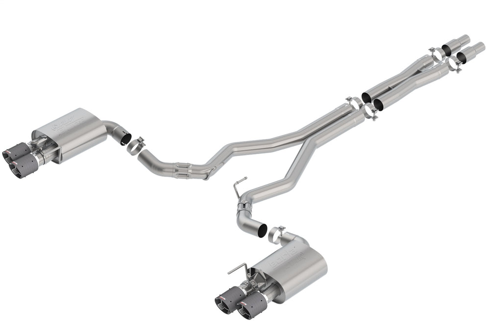 Borla Cat-Back Exhaust System - ATAK — 2018-2023 Ford Mustang