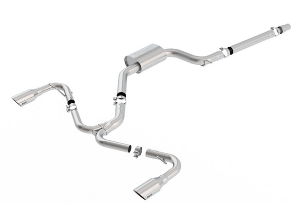 Borla Cat-Back Exhaust System - S-Type — 2018-2021 Volkswagen GTI