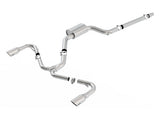 Cat-Back Exhaust System - S-Type — Front (140751SB)