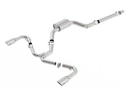 Cat-Back Exhaust System - S-Type — Front (140751SB)