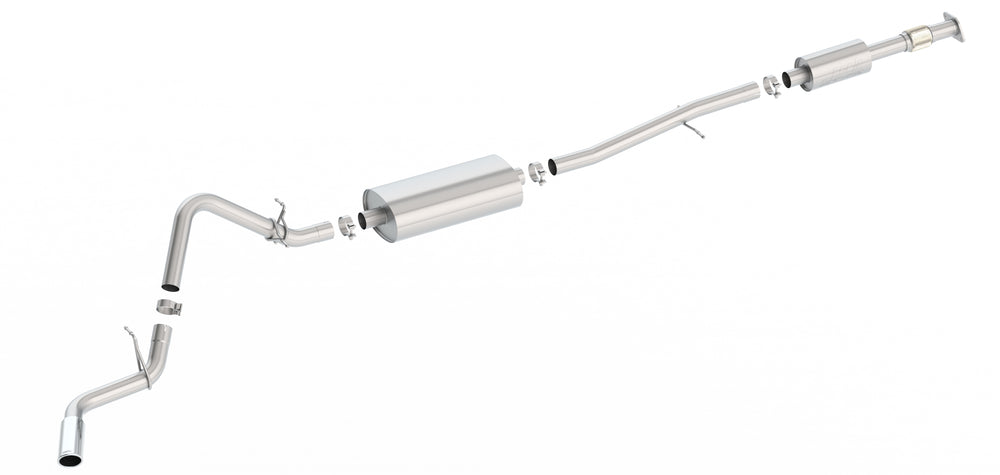 Borla Cat-Back Exhaust System - S-Type — 2019-2026 Chevrolet Silverado 1500 / GMC Sierra 1500 (140800)
