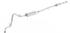 Borla Cat-Back Exhaust System - S-Type — 2019-2026 Chevrolet Silverado 1500 / GMC Sierra 1500 (140800)