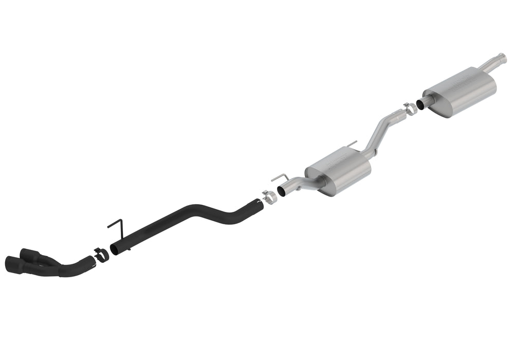 Borla Cat-Back Exhaust System - Touring — 2020+ Jeep Gladiator
