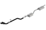 Cat-Back Exhaust System - Touring — Black (140811CB)