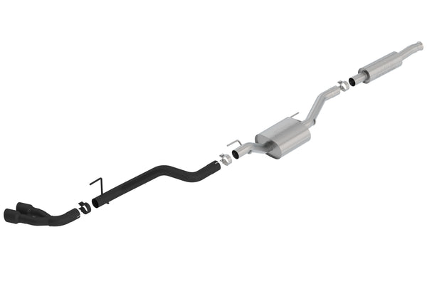 Borla Cat-Back Exhaust System - S-Type — 2020+ Jeep Gladiator