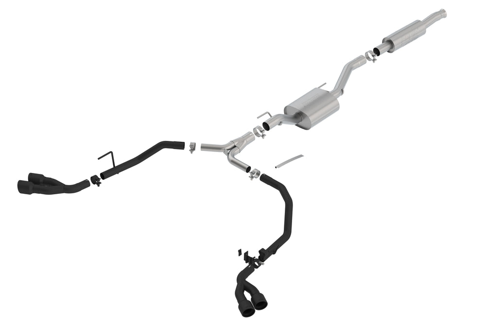 Borla Cat-Back Exhaust System - ATAK — 2020+ Jeep Gladiator