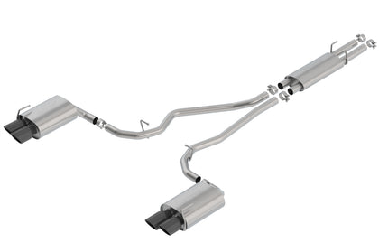 Cat-Back Exhaust System - S-Type — Rear (140820BC)