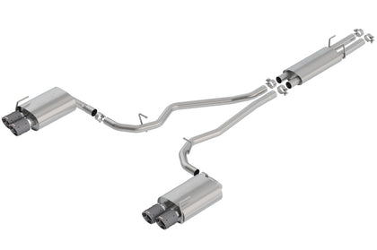 Cat-Back Exhaust System - S-Type — Rear (140820CF)