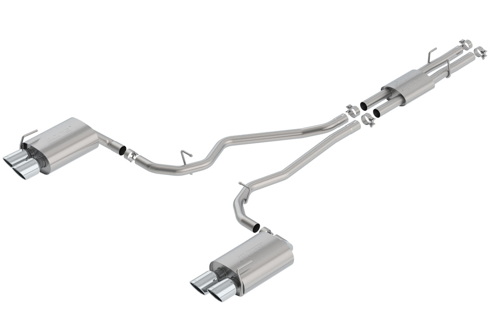 Borla Cat-Back Exhaust System - ATAK — for select Ford and Lincoln vehicles (140821)