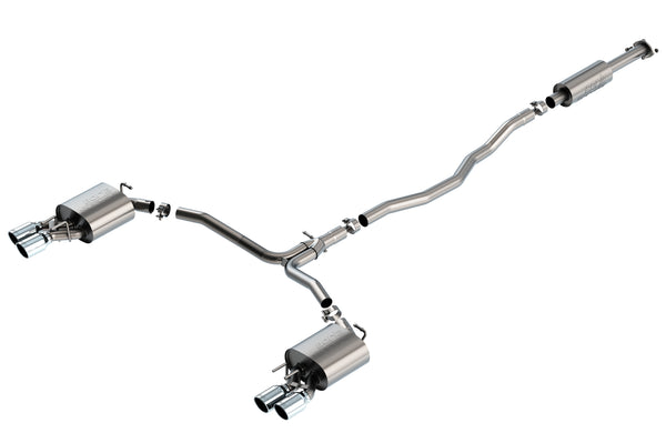 Borla Cat-Back Exhaust System - S-Type — 2018-2024 Toyota Camry
