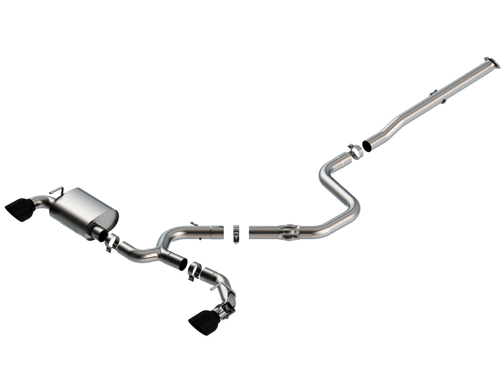 Borla Cat-Back Exhaust System - ATAK — 2019-2022 Hyundai Veloster N