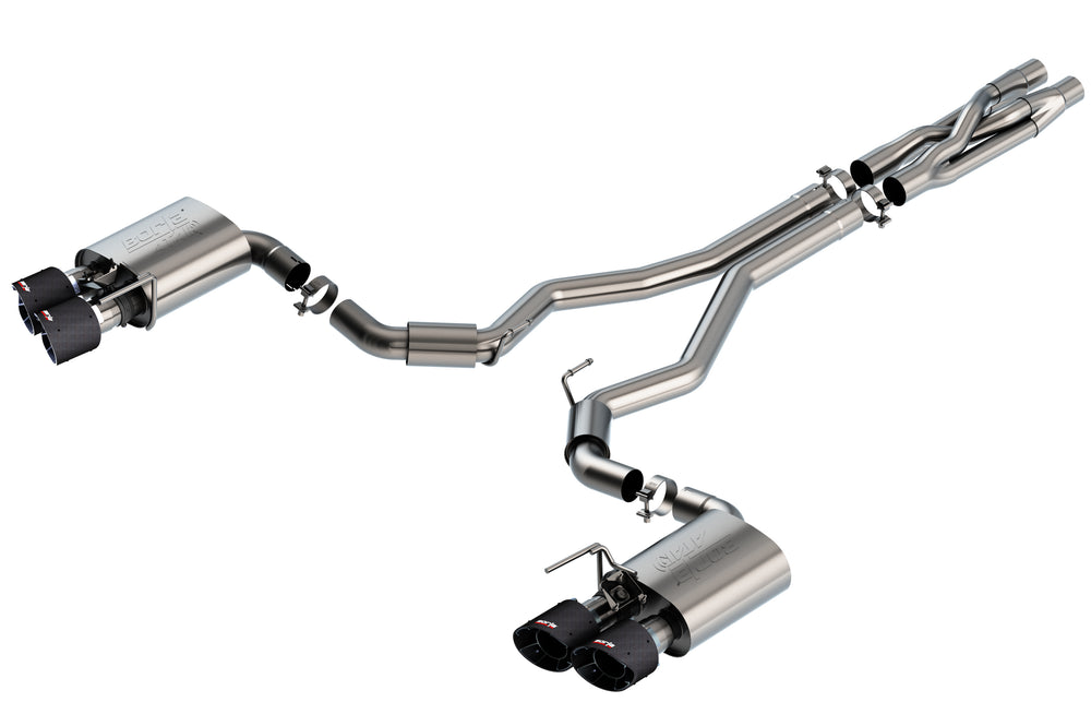 Borla Cat-Back Exhaust System - ATAK — 2020-2022 Ford Mustang