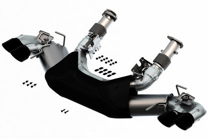 Cat-Back Exhaust System - S-Type — Rear (140838BC)