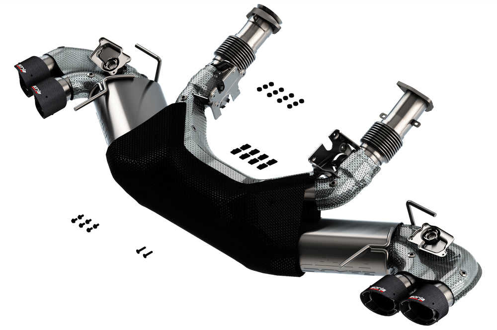 Borla Cat-Back Exhaust System - S-Type — 2020-2026 Chevrolet Corvette (140838CF)