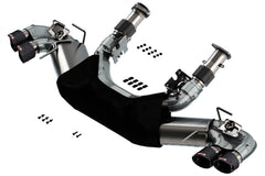Borla Cat-Back Exhaust System - S-Type — 2020-2026 Chevrolet Corvette (140838CF)