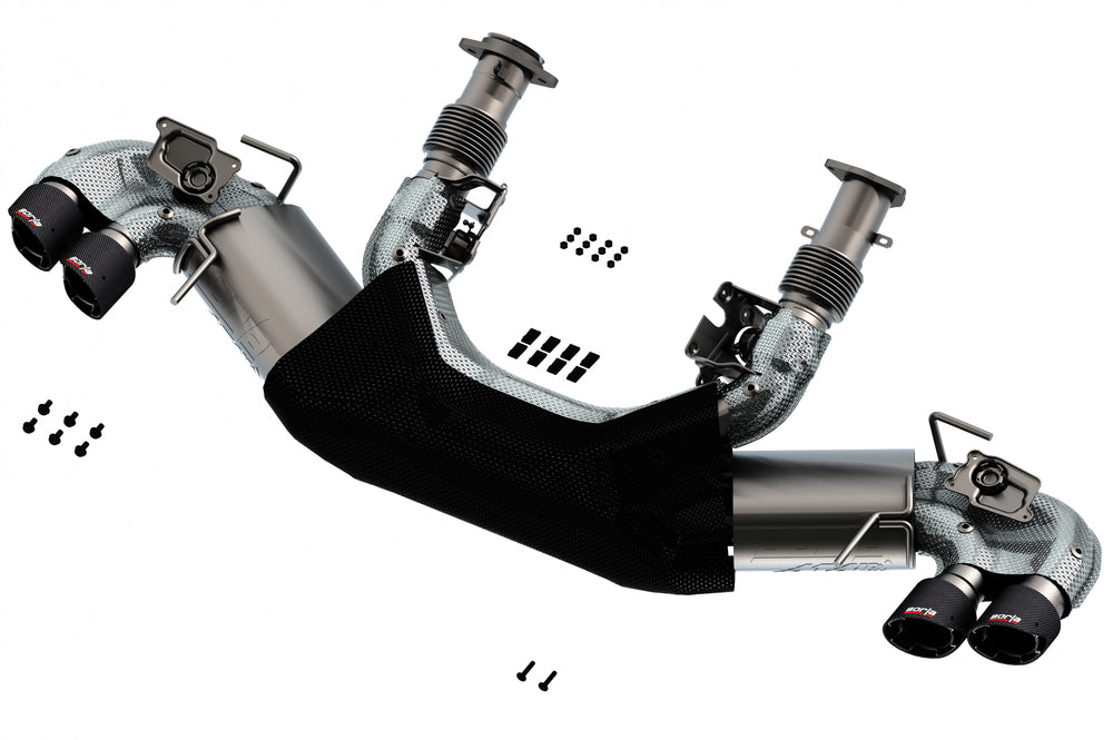 Borla Cat-Back Exhaust System - ATAK — 2020-2026 Chevrolet Corvette (140839CF)