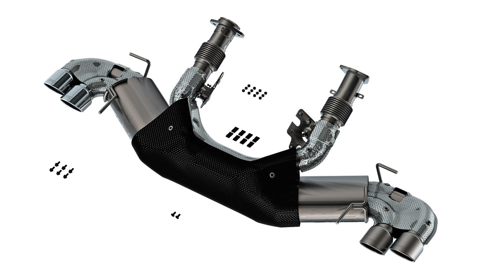 Borla Cat-Back Exhaust System - ATAK — 2020-2026 Chevrolet Corvette (140841)