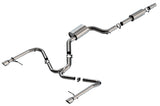 Cat-Back Exhaust System - S-Type — Front (140850SB)