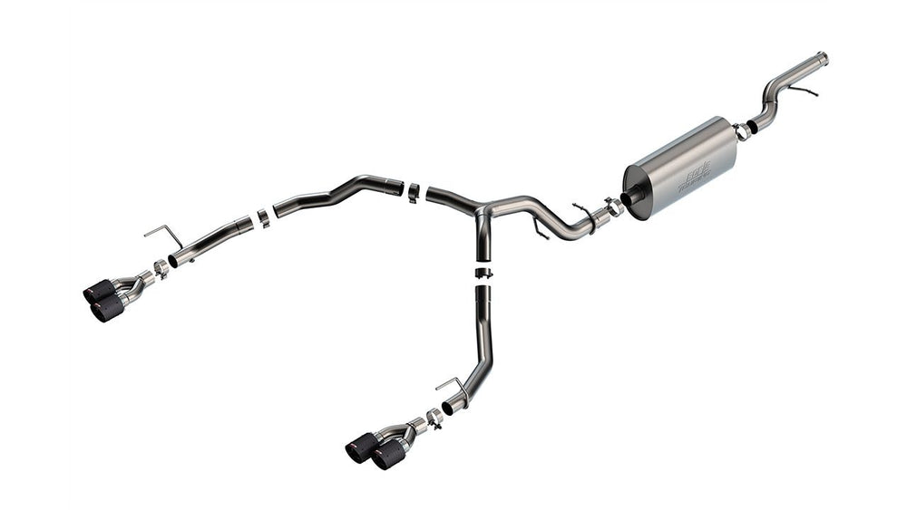 Borla Cat-Back Exhaust System - Touring — 2021+ Chevrolet Tahoe