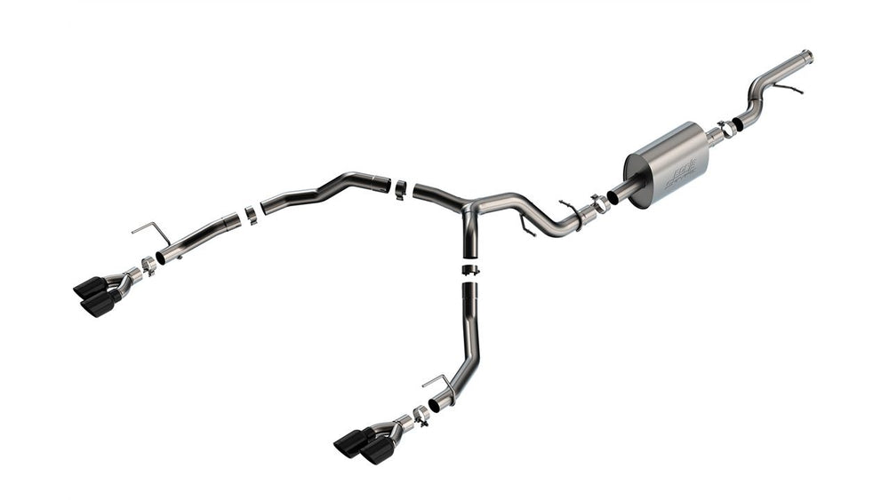 Borla Cat-Back Exhaust System - S-Type — 2021+ Chevrolet Tahoe, 4WD
