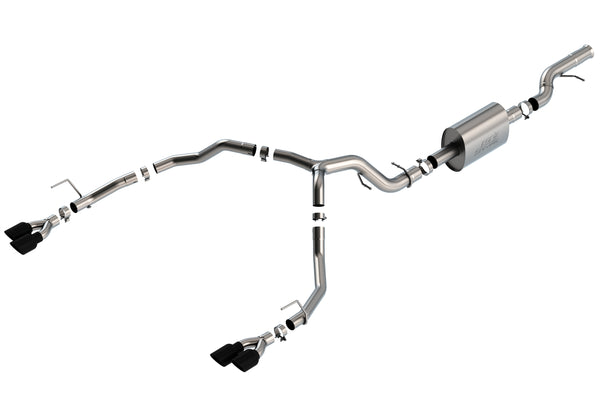 Borla Cat-Back Exhaust System - S-Type — 2021+ Chevrolet Tahoe, 4WD