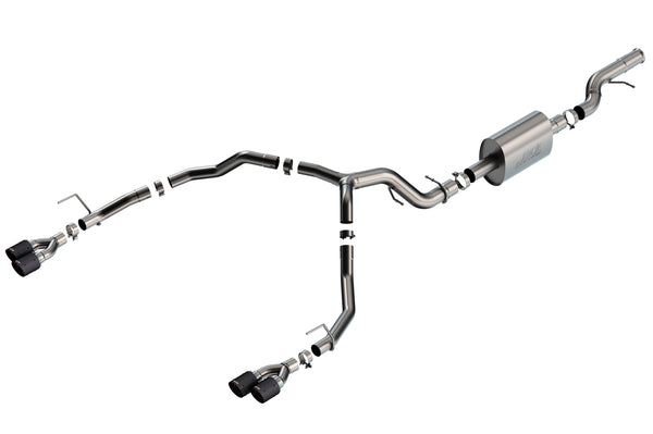 Borla Cat-Back Exhaust System - S-Type — 2021+ Chevrolet Tahoe