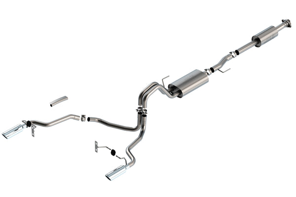 Borla Cat-Back Exhaust System - Touring — 2021-2026 Ford F-150 (140862)